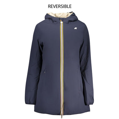 Blue Nylon Women Jacket