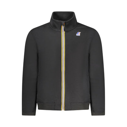 Black Cotton Men's Sweater