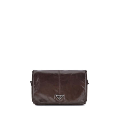 Brown Calf Leather Bos Taurus Shoulder Bag