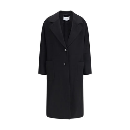 Black Cashmere Coat
