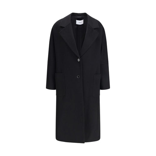 Black Cashmere Coat