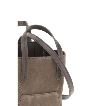 Brown Calf Leather Bos Taurus Shoulder Bag