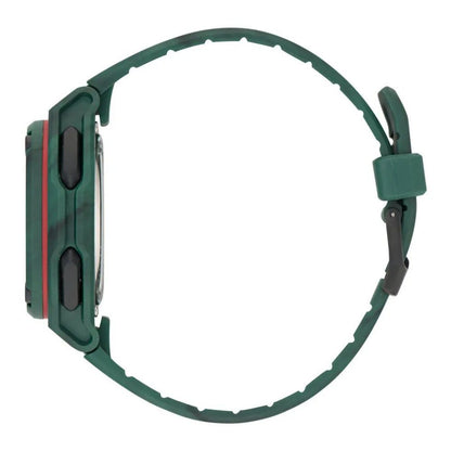 Green Synthetic Digital Watch