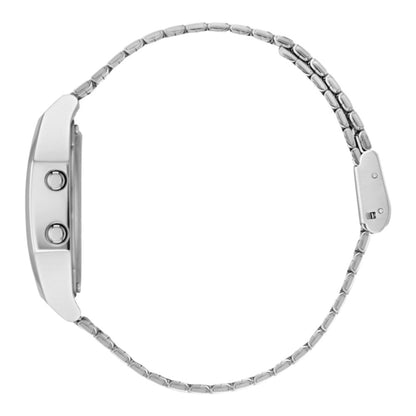 Gray Stainless Steel Digital Watch