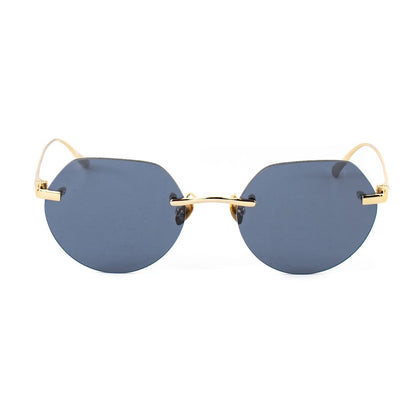 Gold Titanium Sunglasses