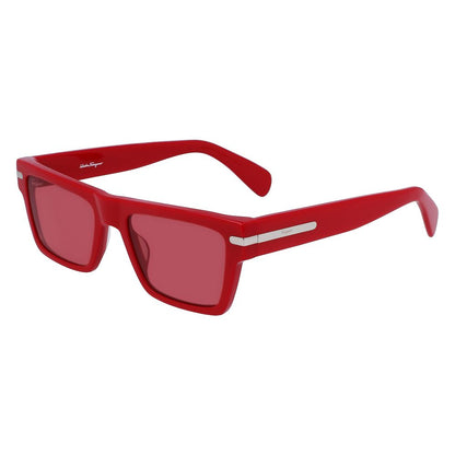 Red Acetate Sunglasses