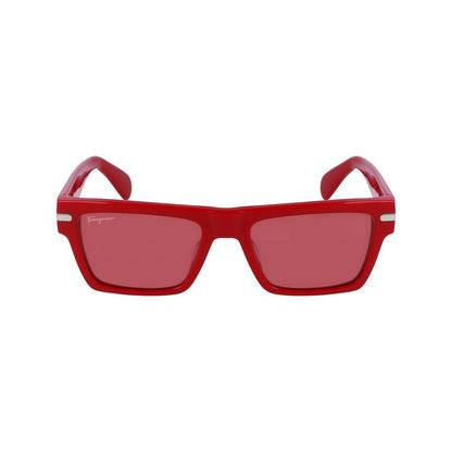 Red Acetate Sunglasses