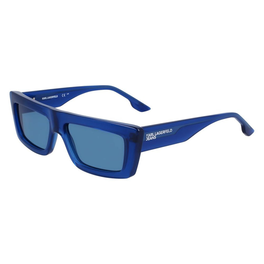 Blue Injected Sunglasses