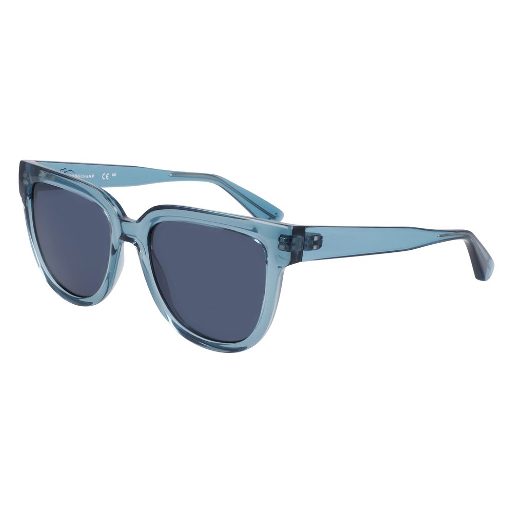 Blue Injected Sunglasses
