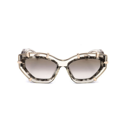 Beige Acetate Sunglasses