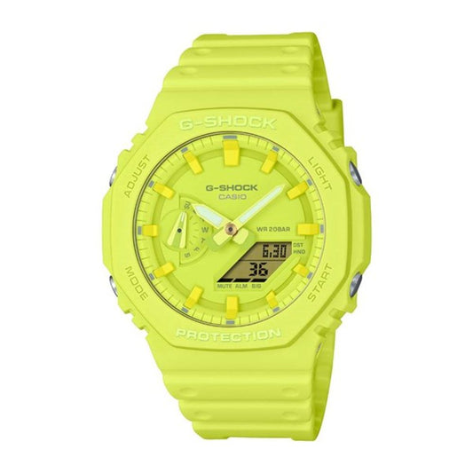Green Resin Sport Watch