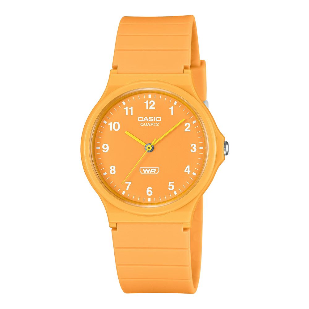 Orange Resin Sport Watch