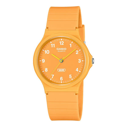 Orange Resin Sport Watch