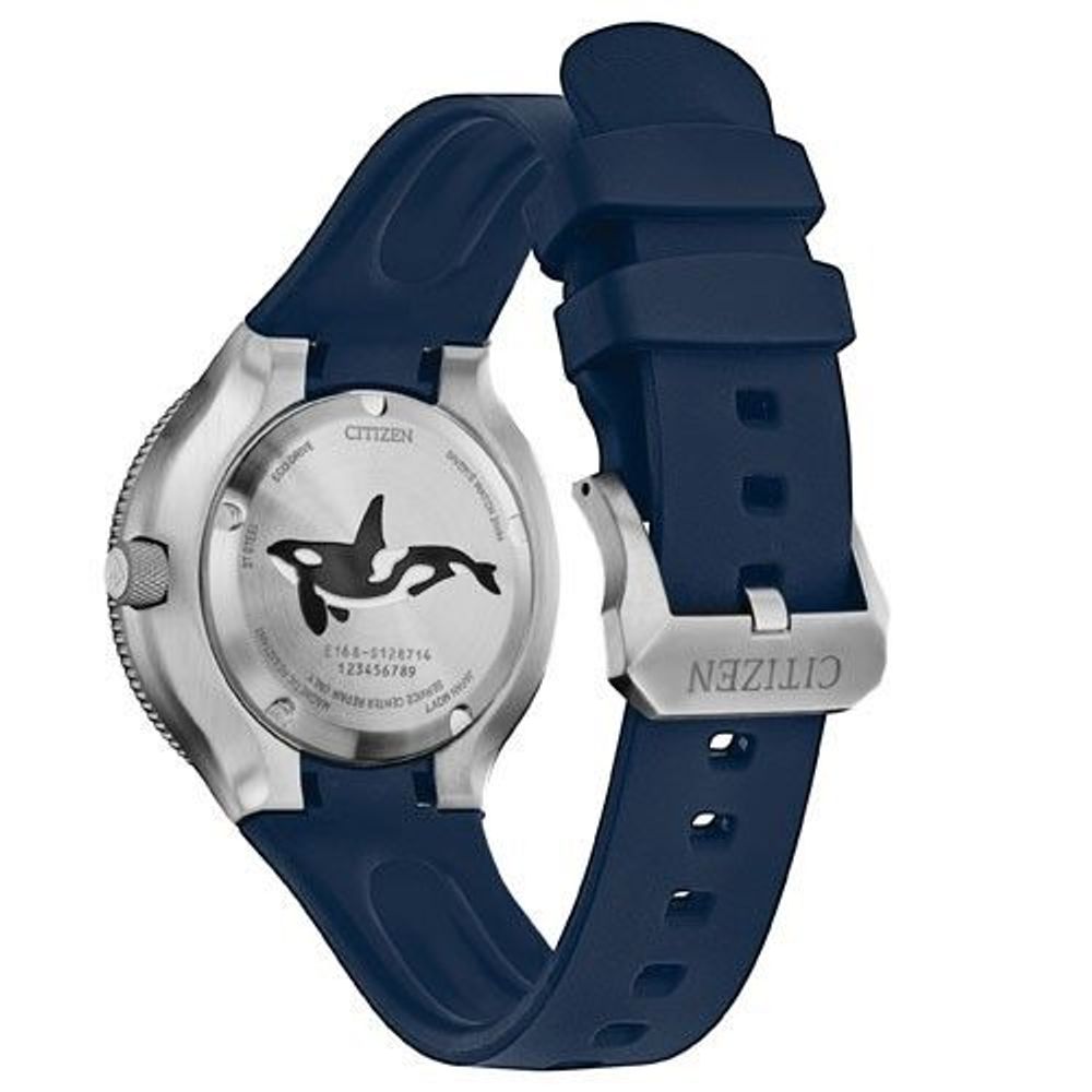 Blue Resin Sport Watch