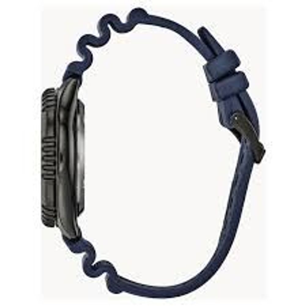 Blue Polyethylene Sport Watch