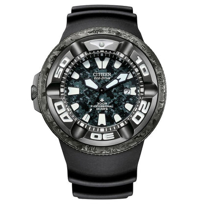 Black Rubber Sport Watch