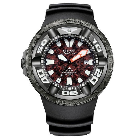 Black Rubber Sport Watch