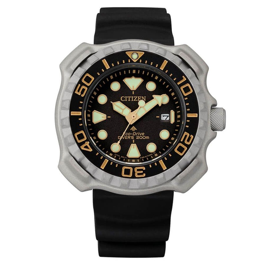 Black Rubber Sport Watch