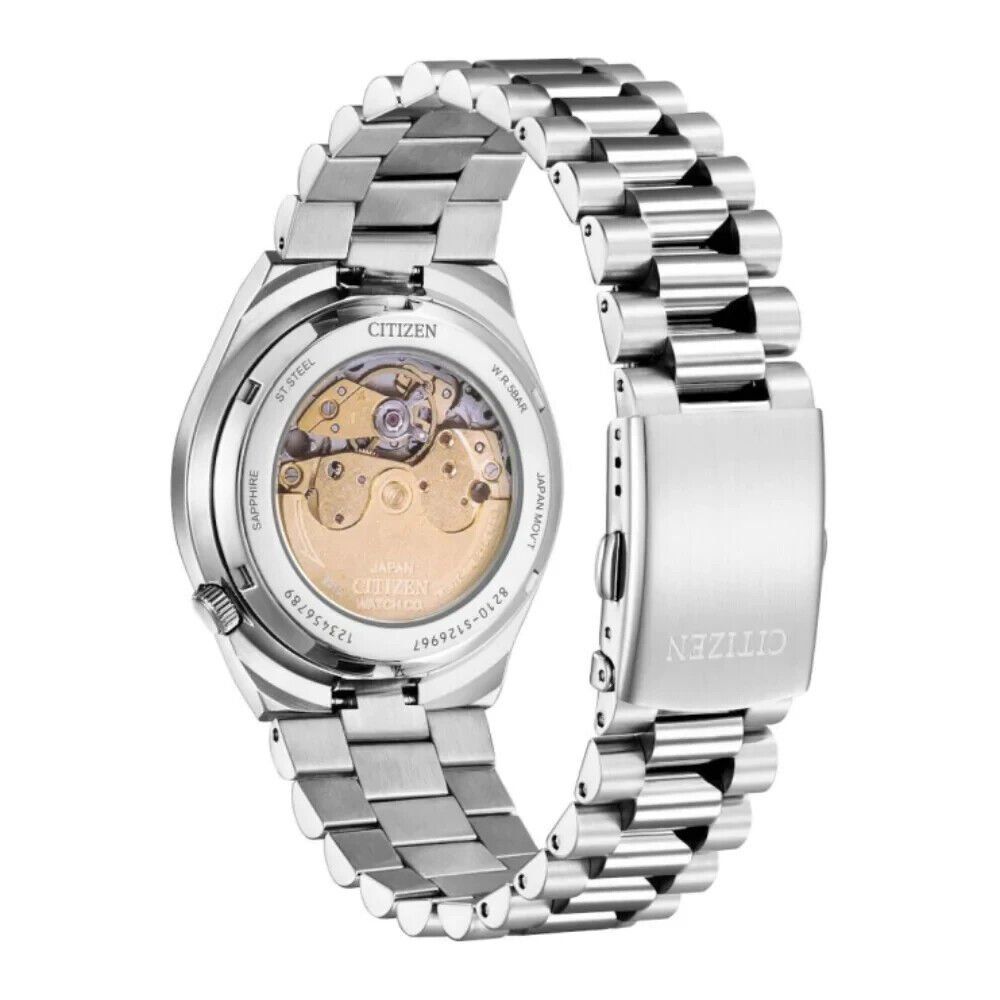 Gray Stainless Steel Dress Watch