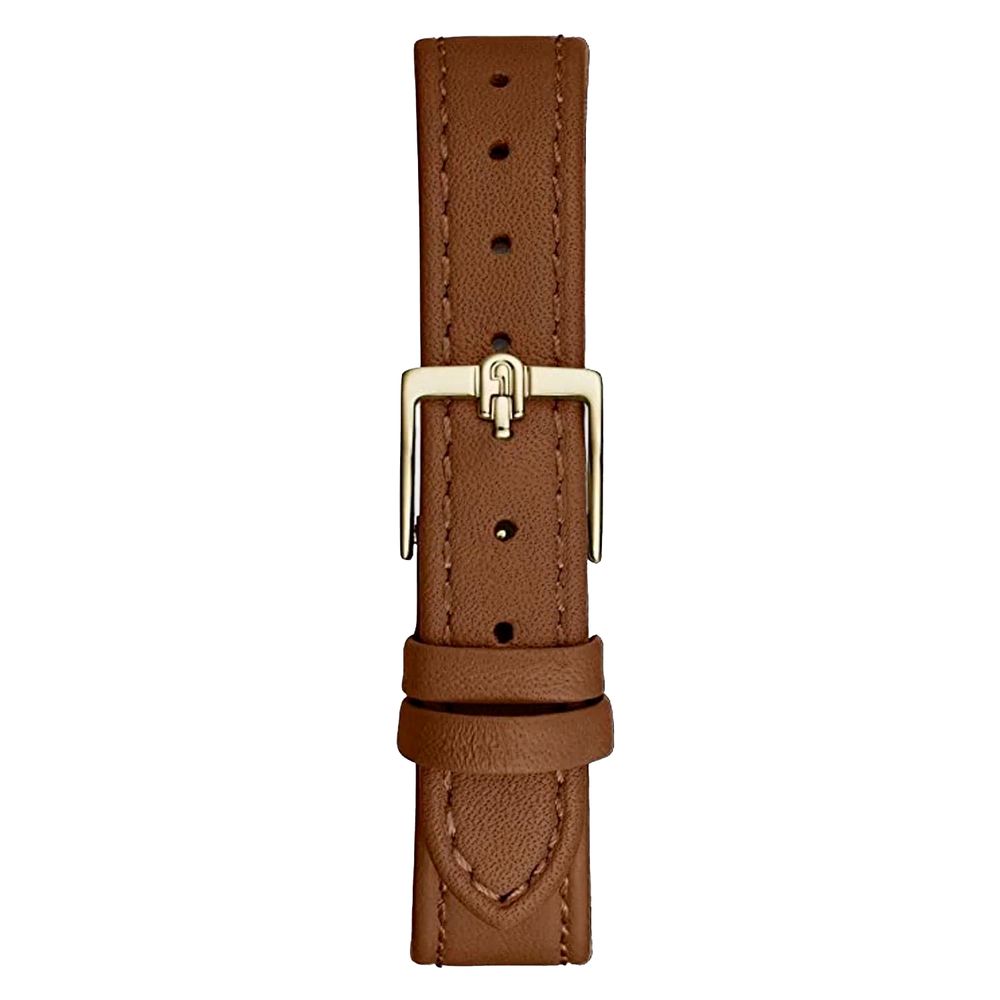 Brown Leather Dress Watch