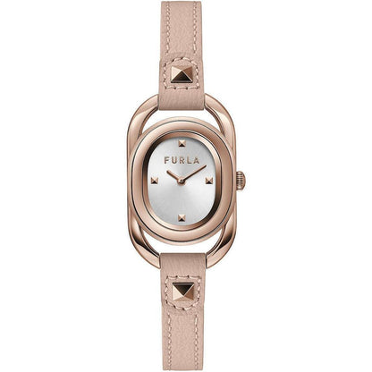 Multicolor Leather Dress Watch