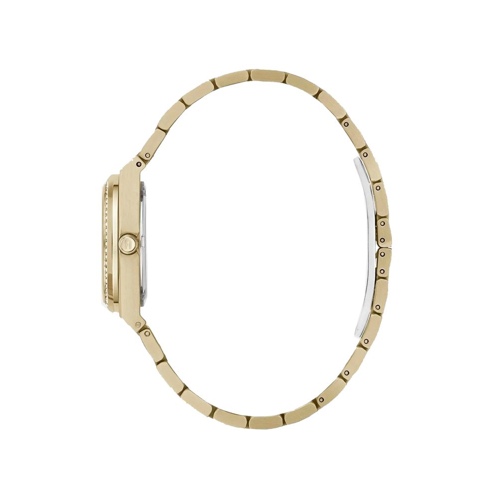 Gold Stainless Steel Dress Watch