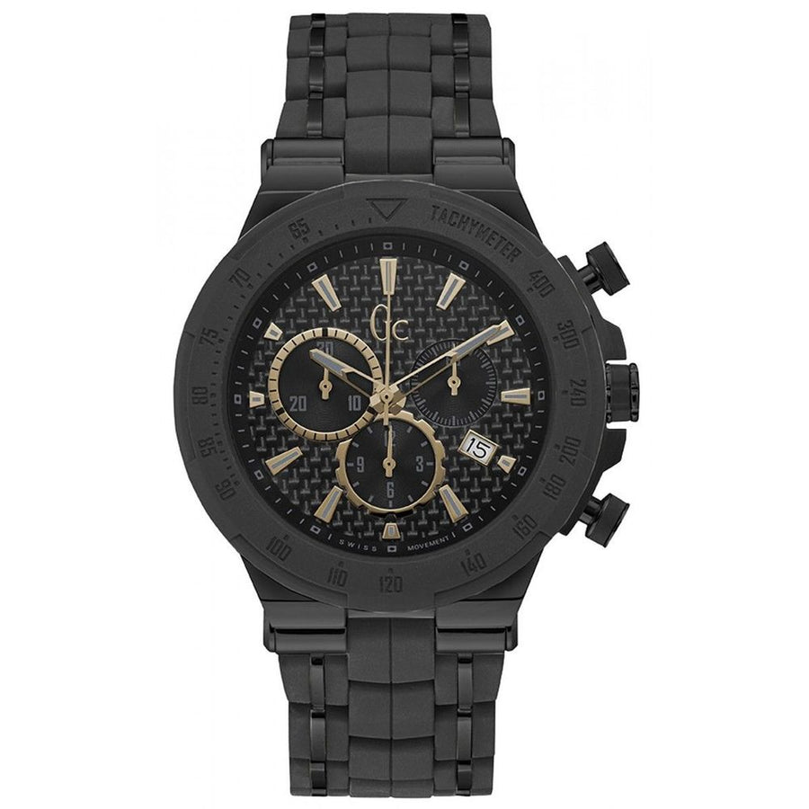 Black Stainless Steel Sport Watch