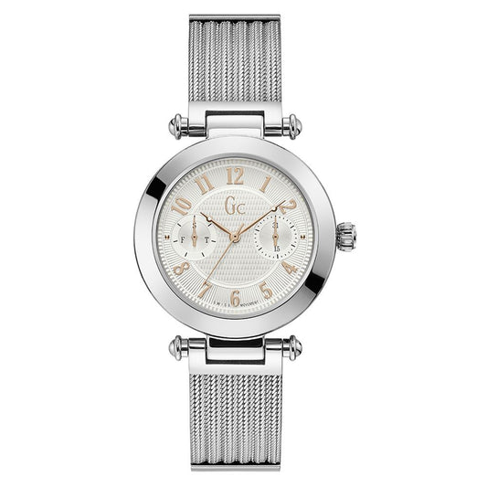 Gray Stainless Steel Dress Watch