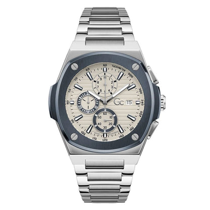 Gray Stainless Steel Dress Watch