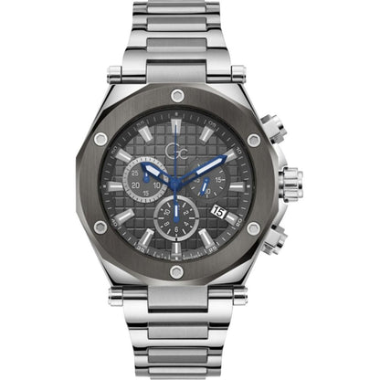 Gray Stainless Steel Bracelet Watch