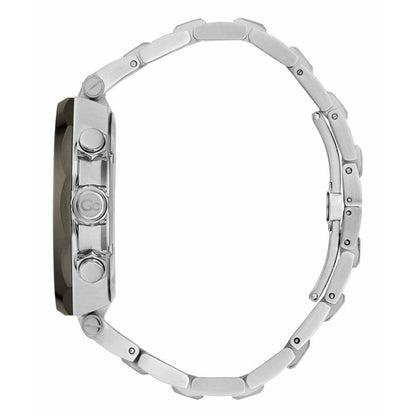 Gray Stainless Steel Bracelet Watch