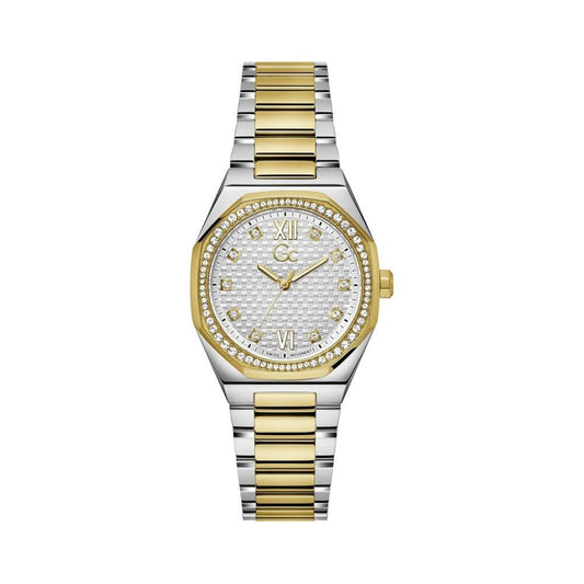 Gold Stainless Steel Dress Watch