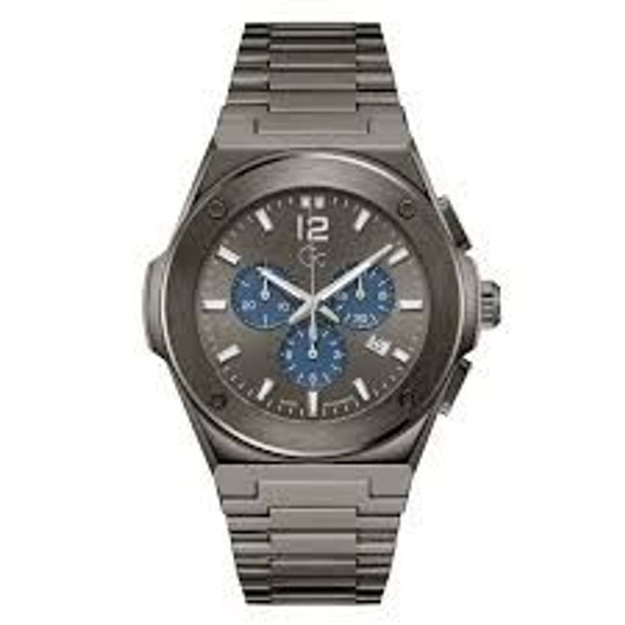 Gray Stainless Steel Dress Watch