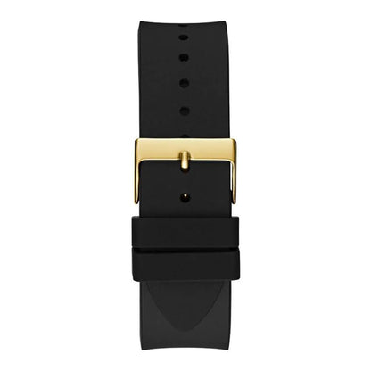 Black Synthetic Dress Watch