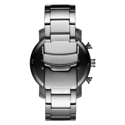 Gray Stainless Steel Bracelet Watch