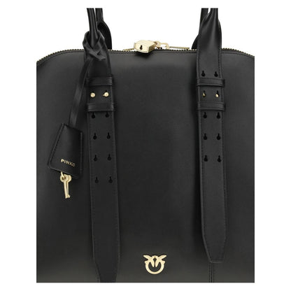 Black Calf Leather Bos Taurus Shoulder Bag