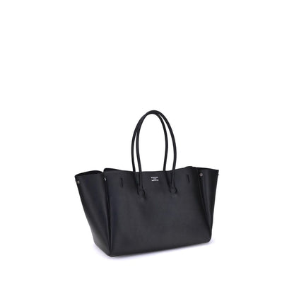 Black Calf Leather Bos Taurus Shoulder Bag