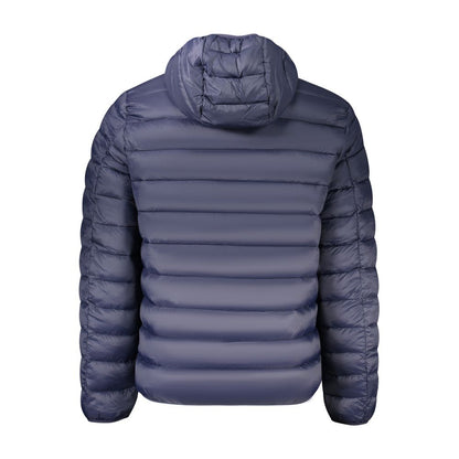 Blue Polyamide Jackets & Coat