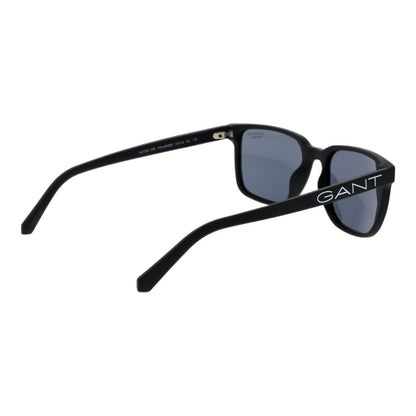 Black Stainless Steel Sunglasses