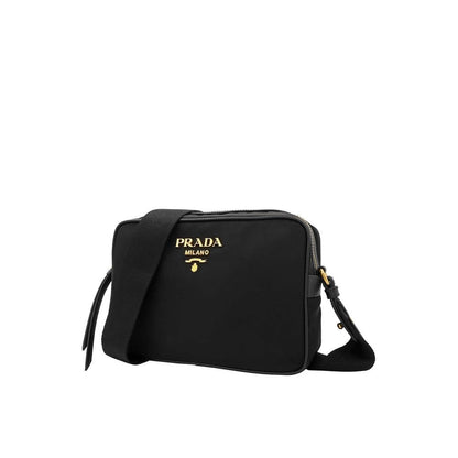 Black Nylon Crossbody Bag