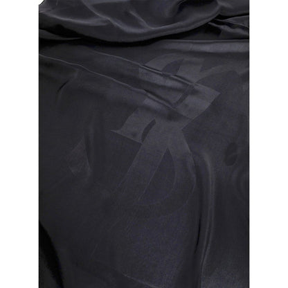 Black Silk Scarf