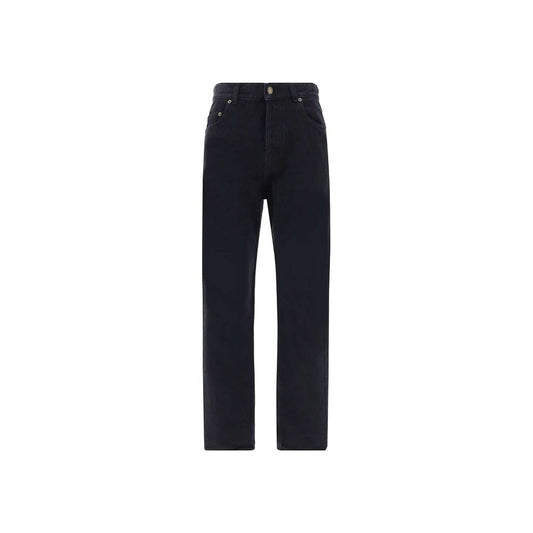 Black Cotton Jeans Denim