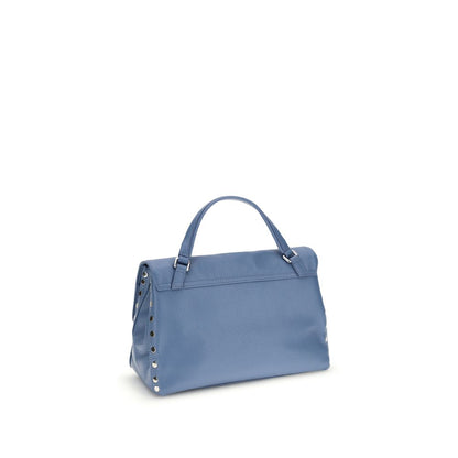 Blue Calf Leather Bos Taurus Shoulder Bag