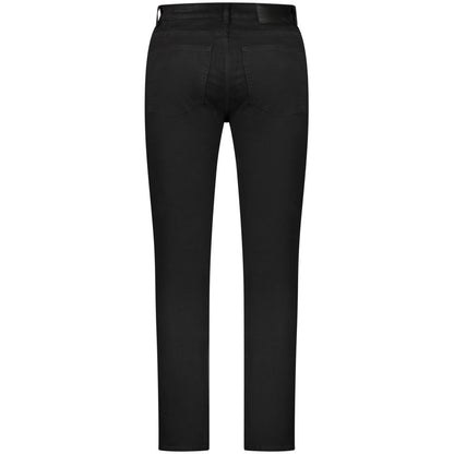 Black Cotton Jeans Denim