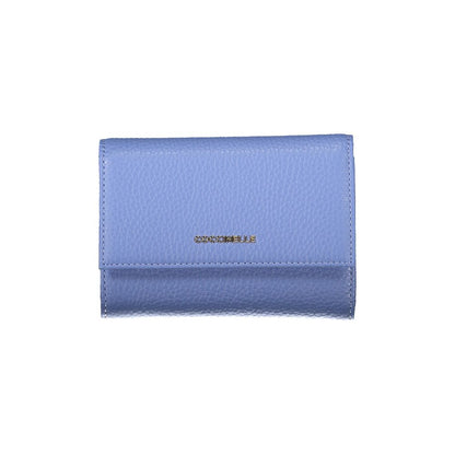 Blue Leather Wallet
