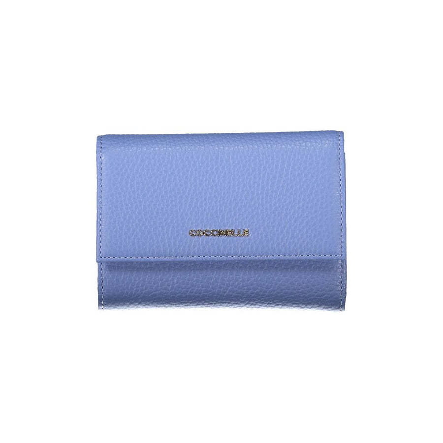 Blue Leather Wallet