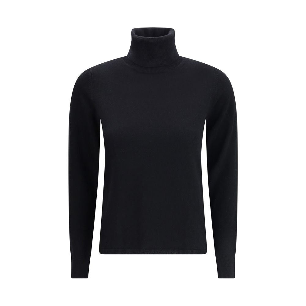 Black Wool Turtleneck