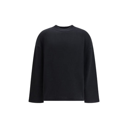 Black Wool Sweatshirt