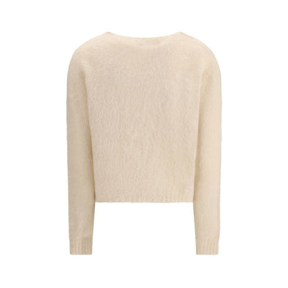 Beige Polyamide Sweatshirt