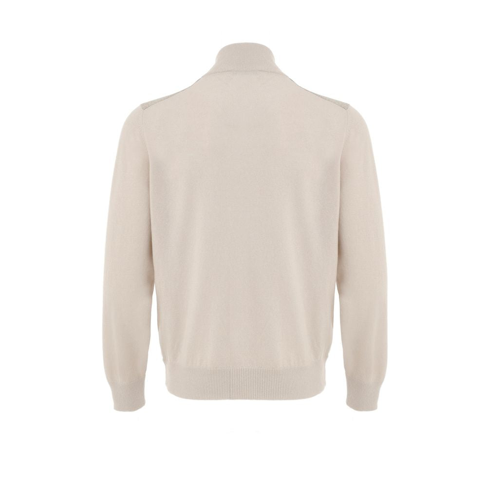 Beige Wool Jackets And Coat